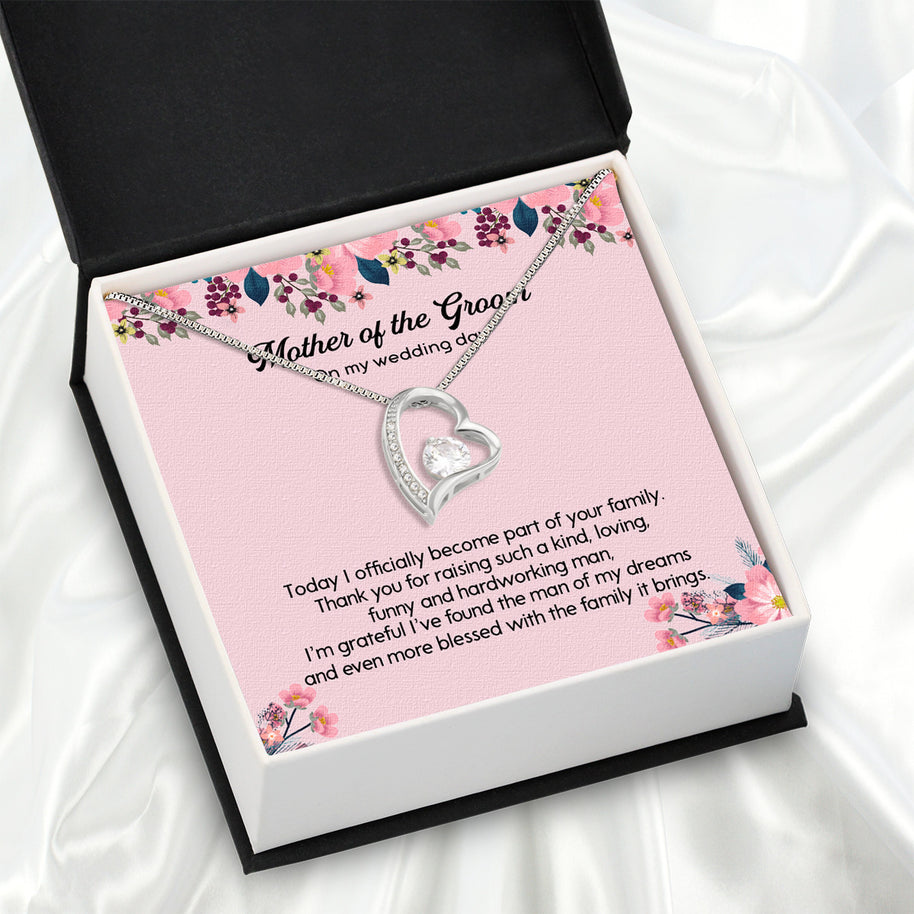 Necklace Gift For Mother Of Bride From Bride
