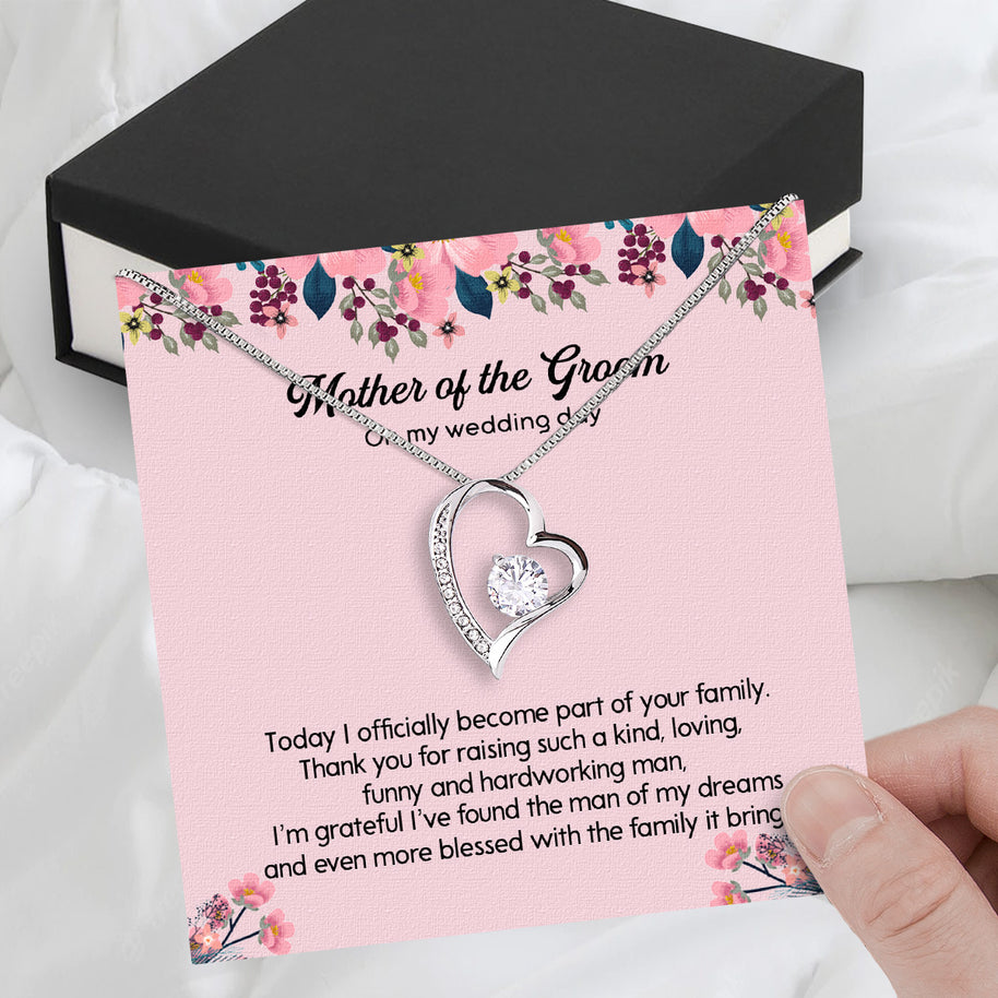 Necklace Gift For Mother Of Bride From Bride