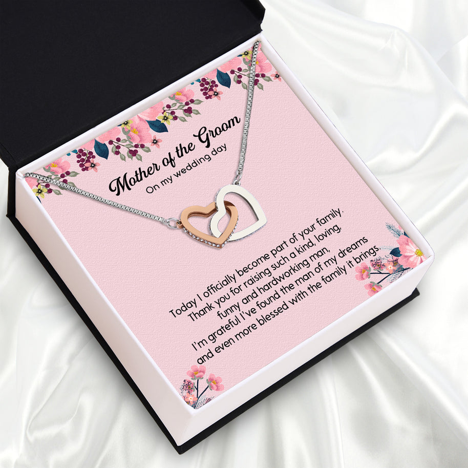 Necklace Gift For Mother Of Bride From Bride