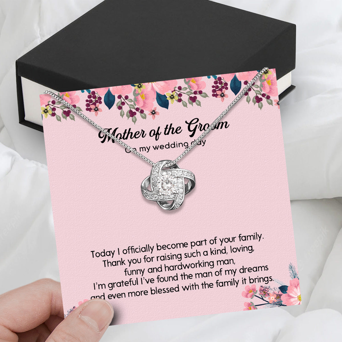 Necklace Gift For Mother Of Bride From Bride