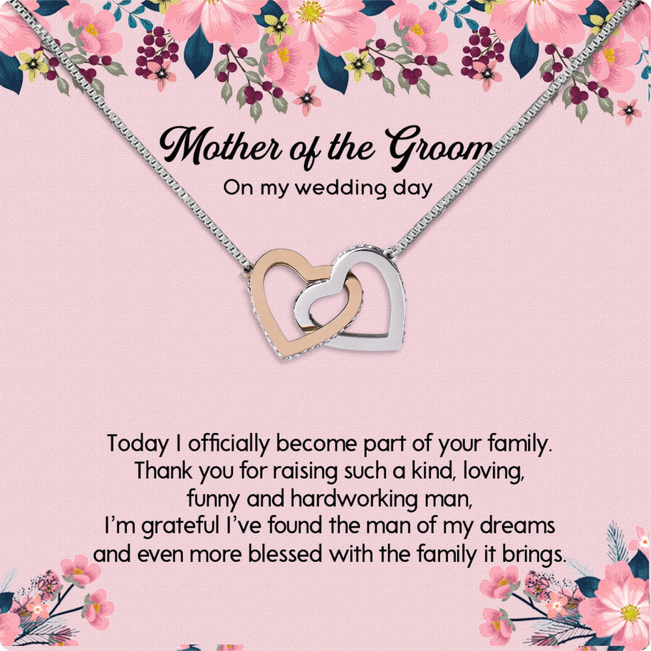 Necklace Gift For Mother Of Bride From Bride