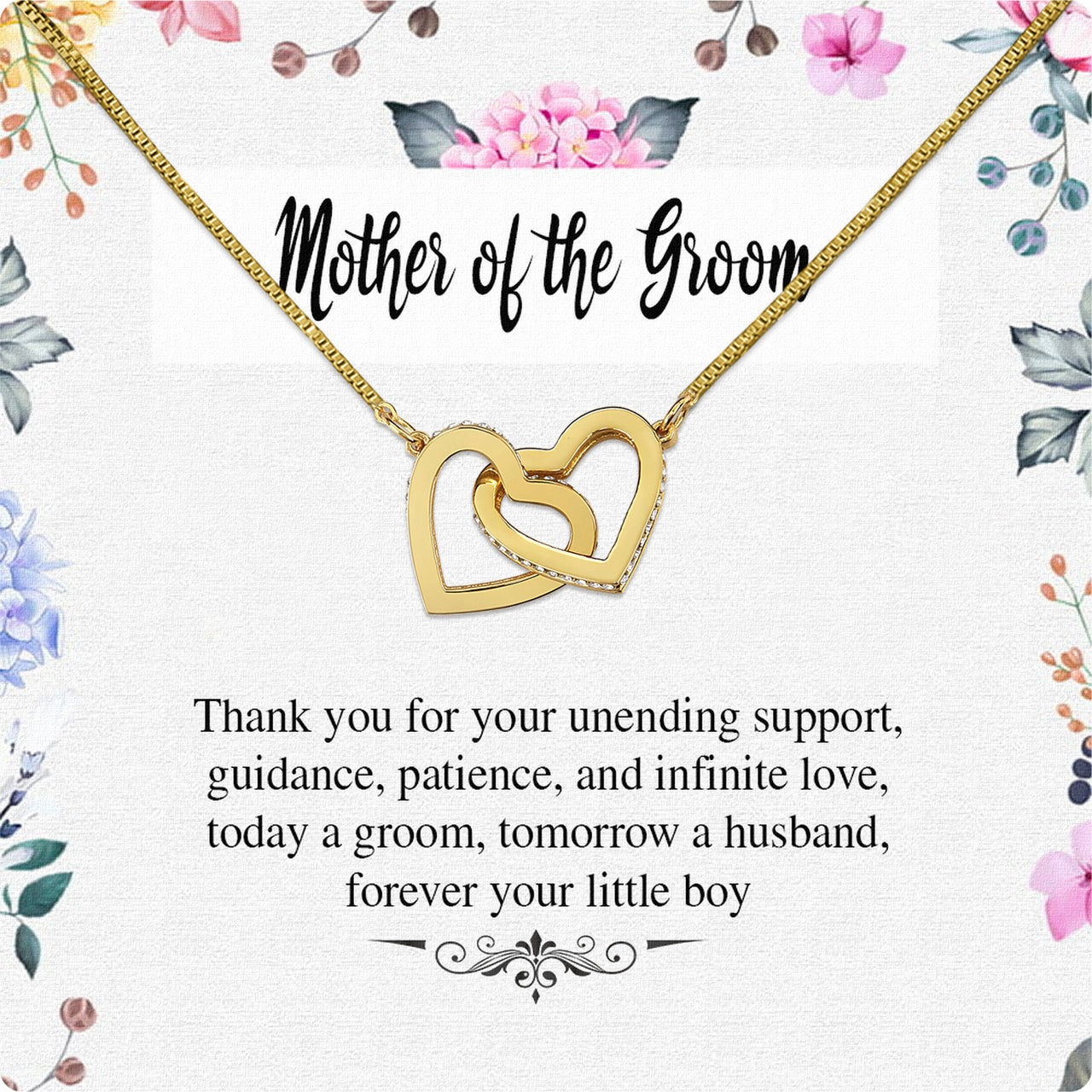 Necklace Gift For Mother Of Groom From Groom