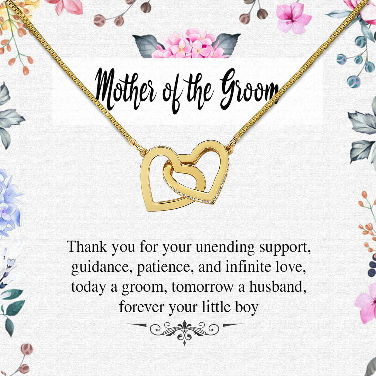 Necklace Gift For Mother Of Groom From Groom