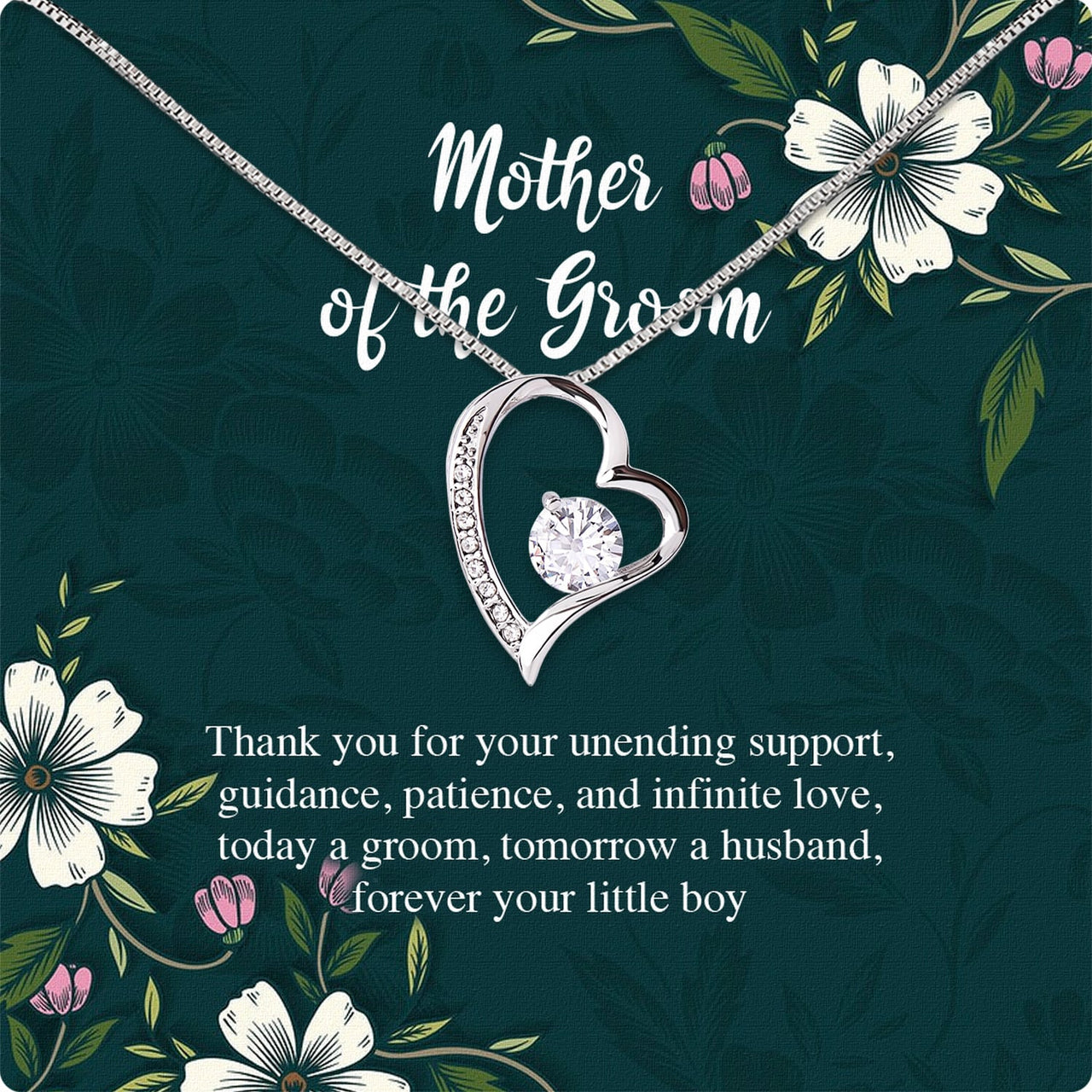 Necklace Gift For Mother Of Groom From Groom