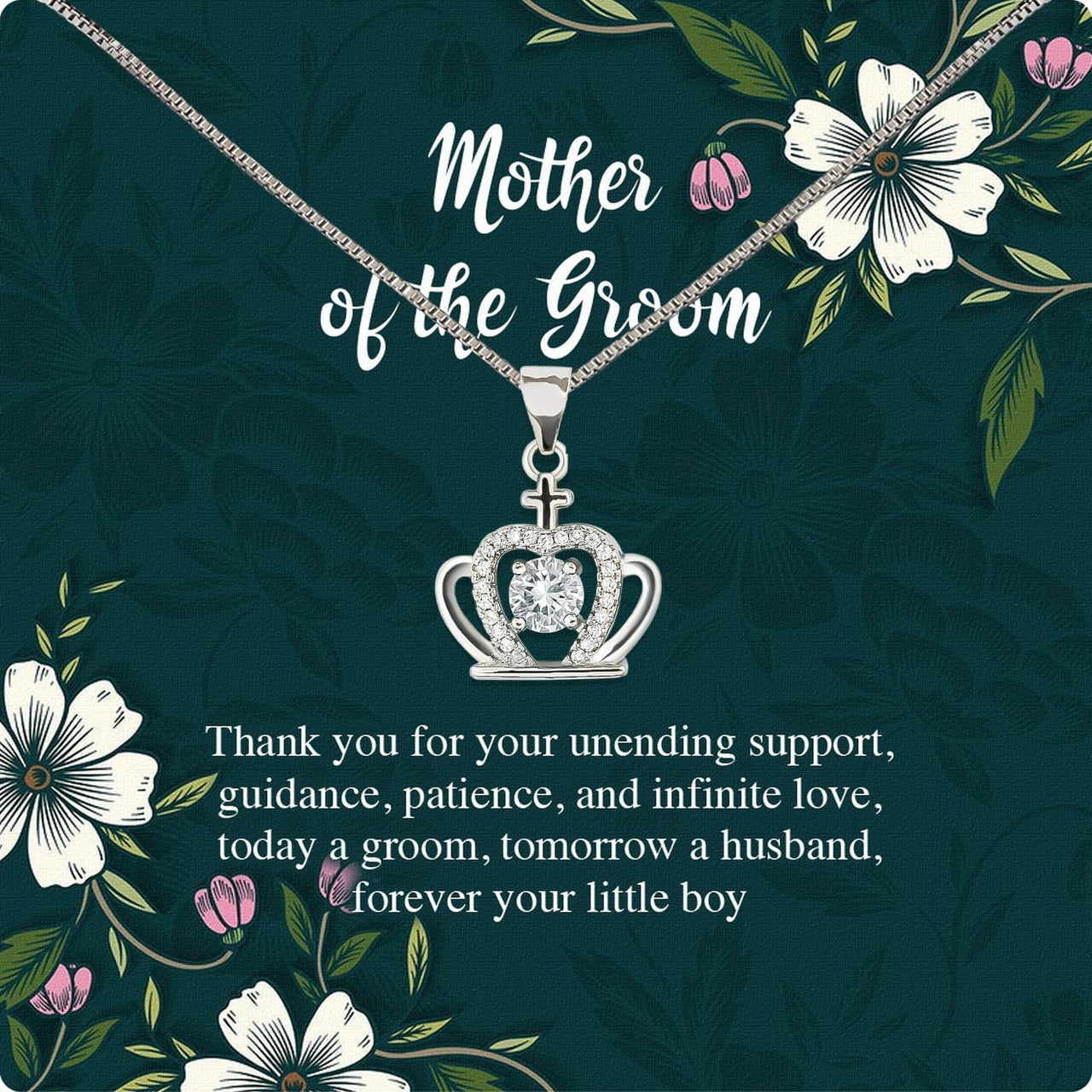 Necklace Gift For Mother Of Groom From Groom