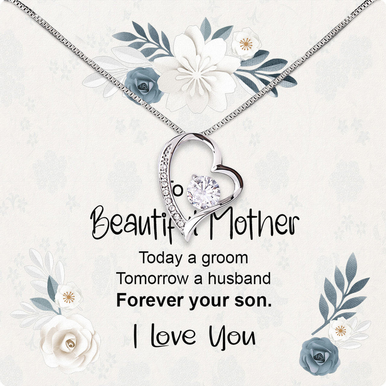 Necklace Gift For Mother Of Groom From Groom