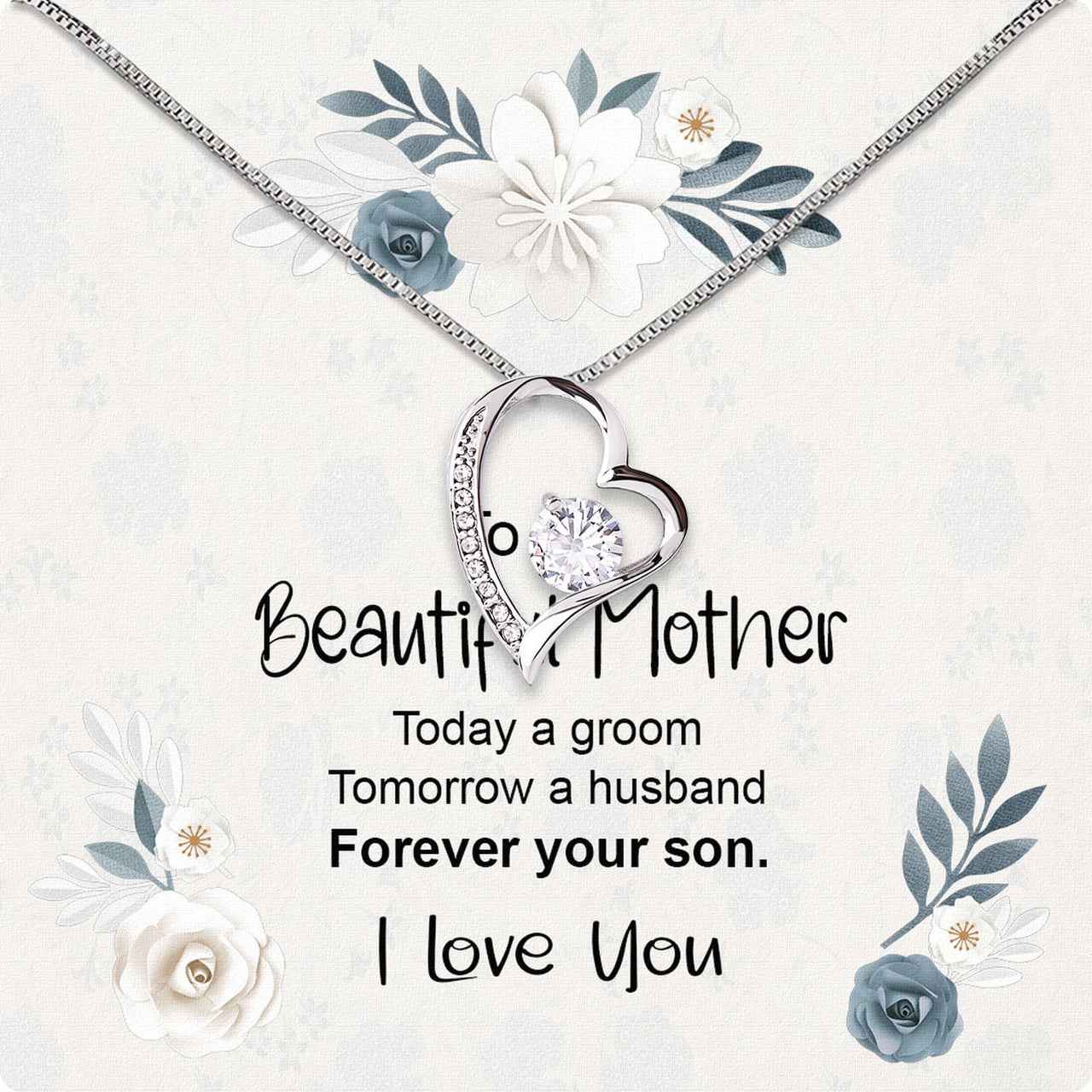 Necklace Gift For Mother Of Groom From Groom