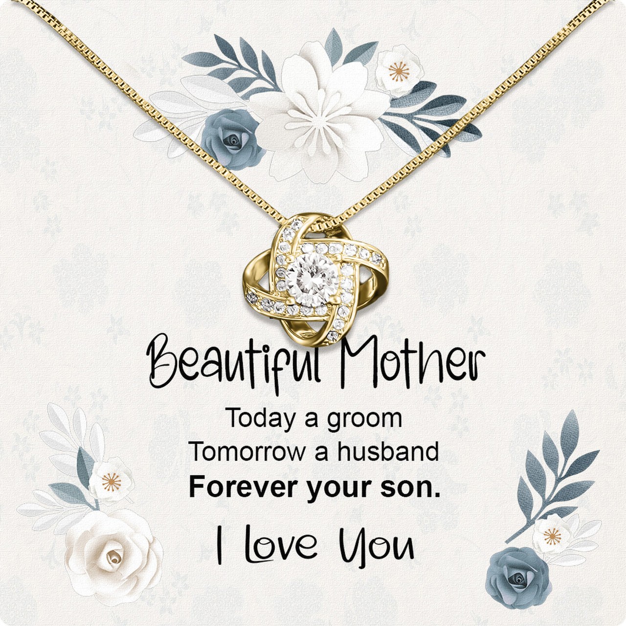 Necklace Gift For Mother Of Groom From Groom