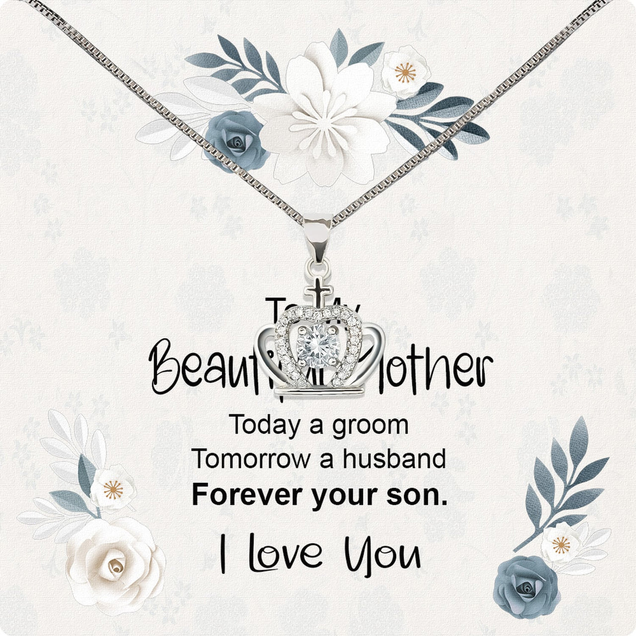 Necklace Gift For Mother Of Groom From Groom