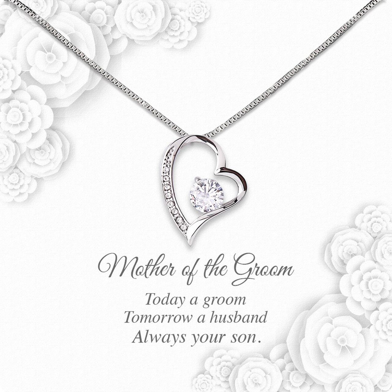 Necklace Gift For Mother Of Groom From Groom