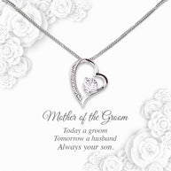 Necklace Gift For Mother Of Groom From Groom