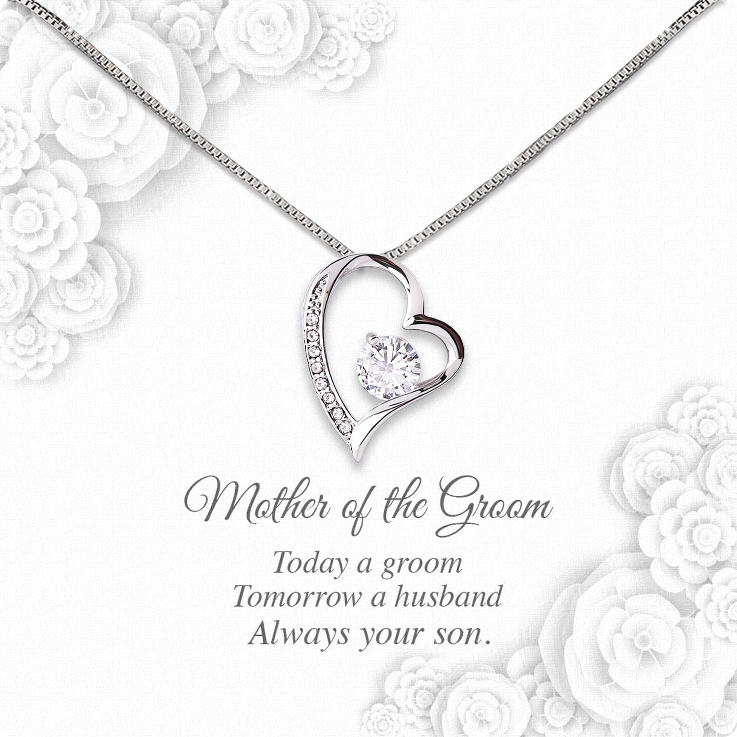 Necklace Gift For Mother Of Groom From Groom