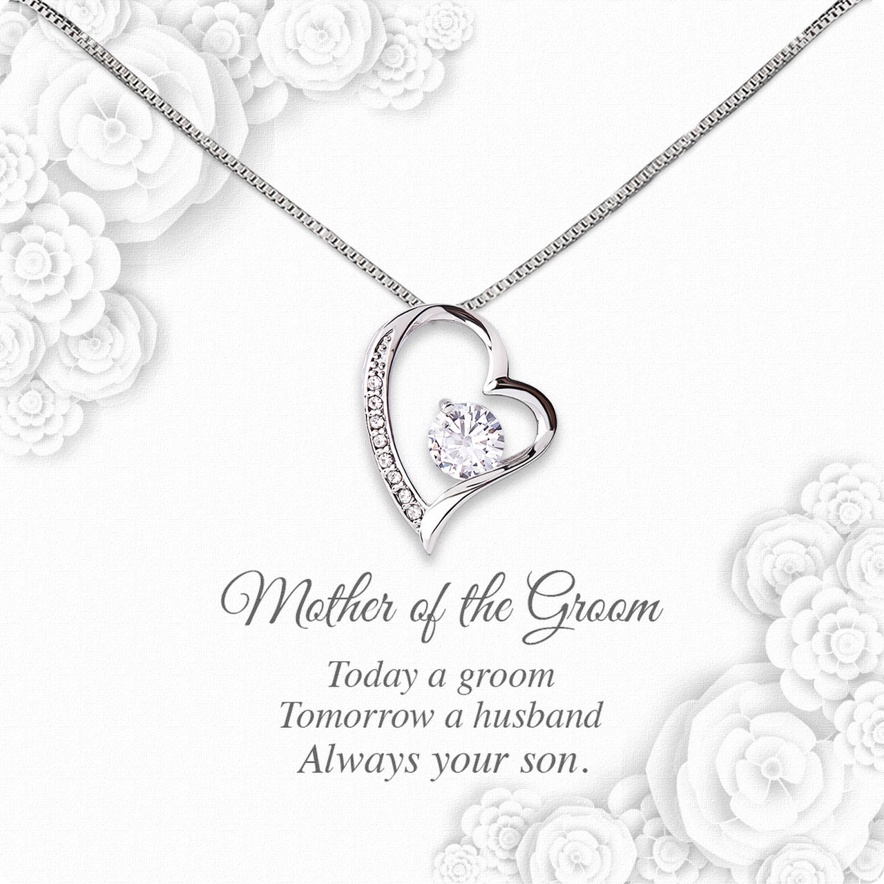 Necklace Gift For Mother Of Groom From Groom