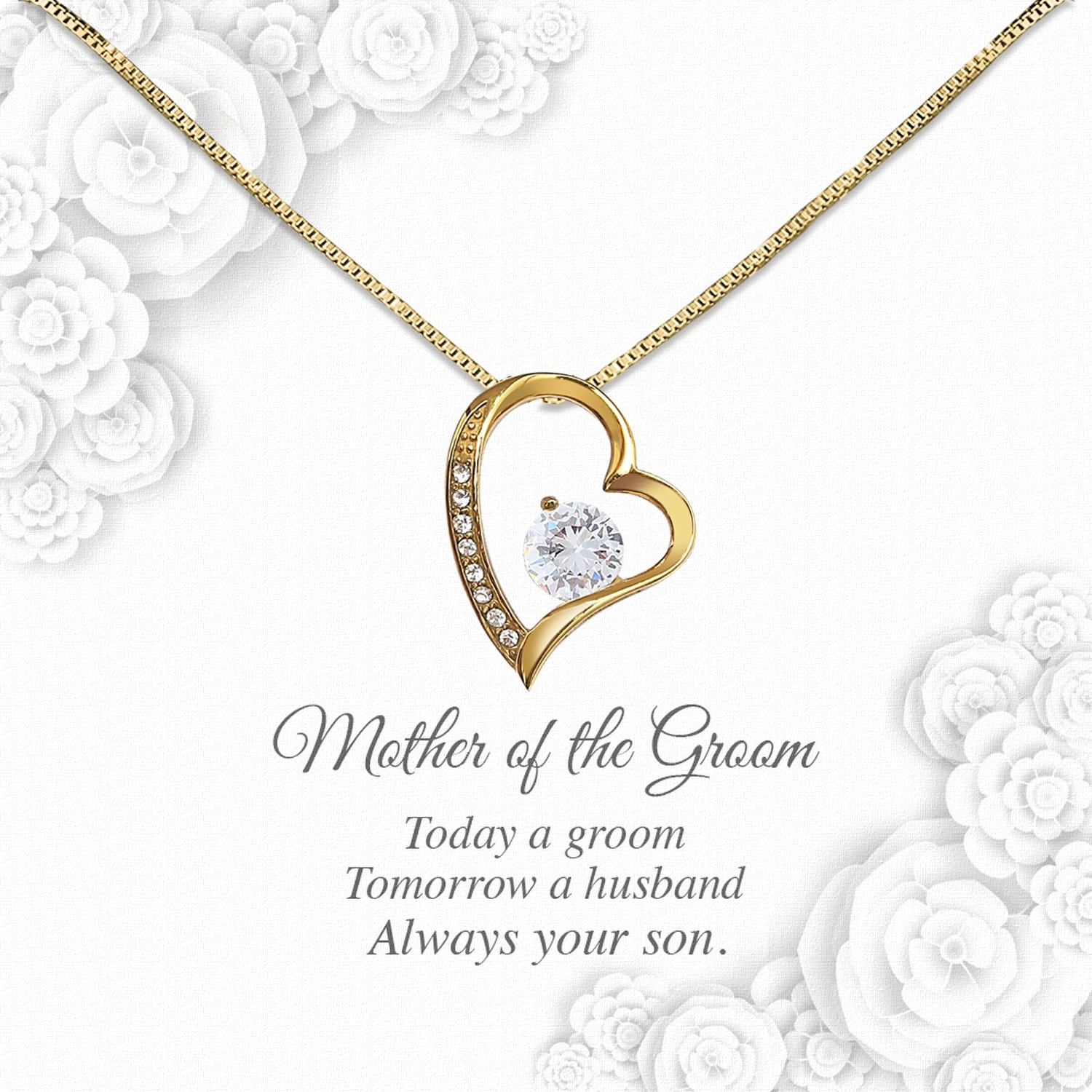 Necklace Gift For Mother Of Groom From Groom