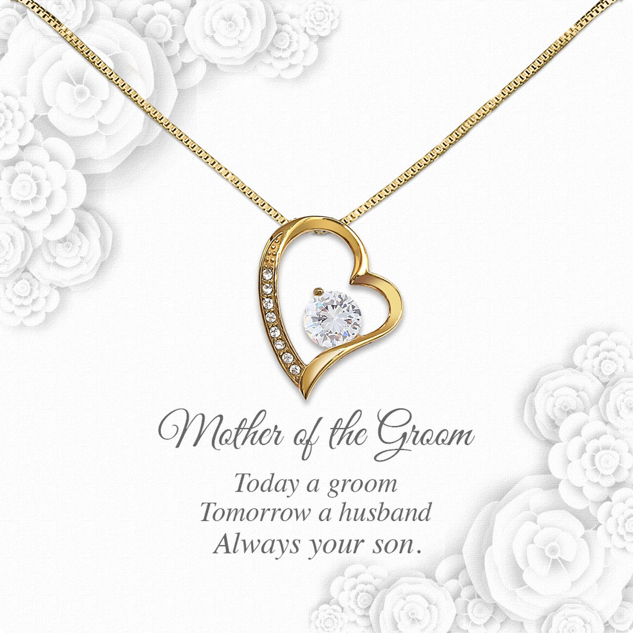 Necklace Gift For Mother Of Groom From Groom