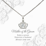 Necklace Gift For Mother Of Groom From Groom