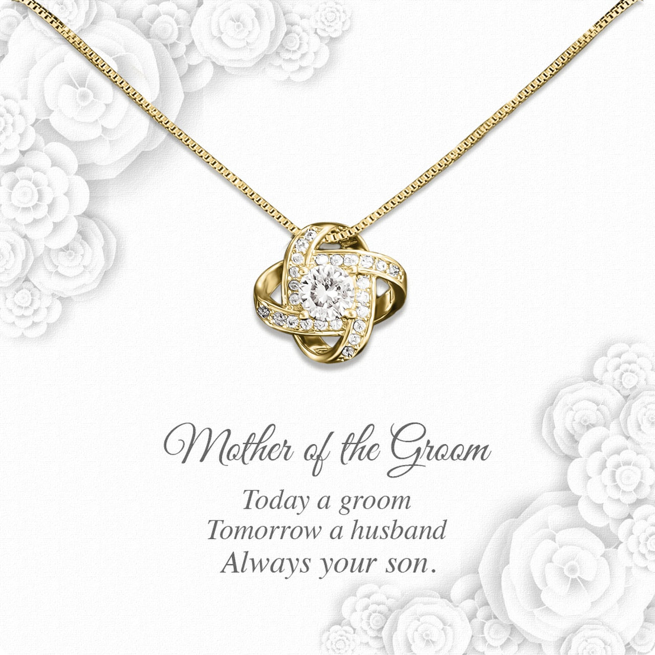 Necklace Gift For Mother Of Groom From Groom