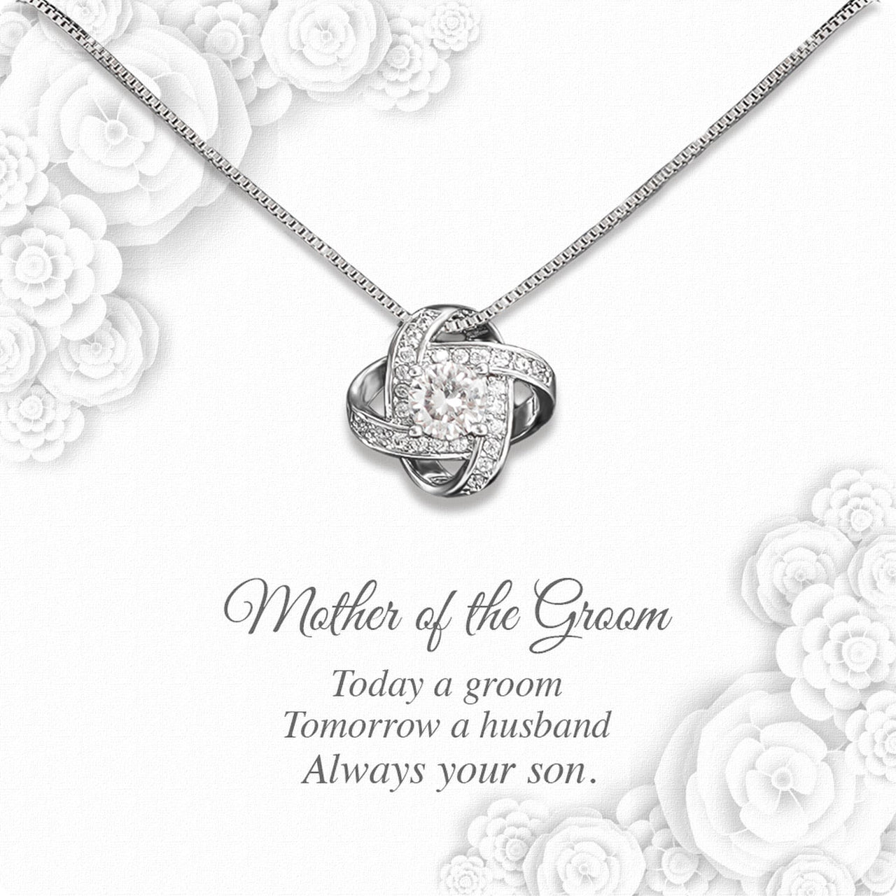 Necklace Gift For Mother Of Groom From Groom