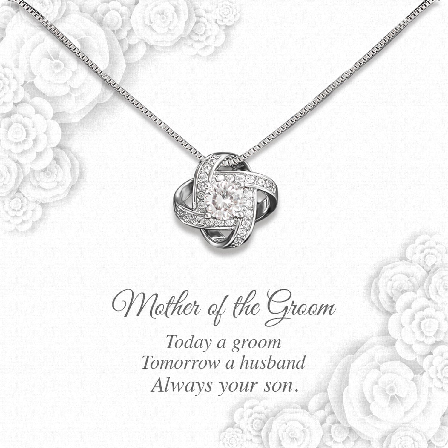 Necklace Gift For Mother Of Groom From Groom