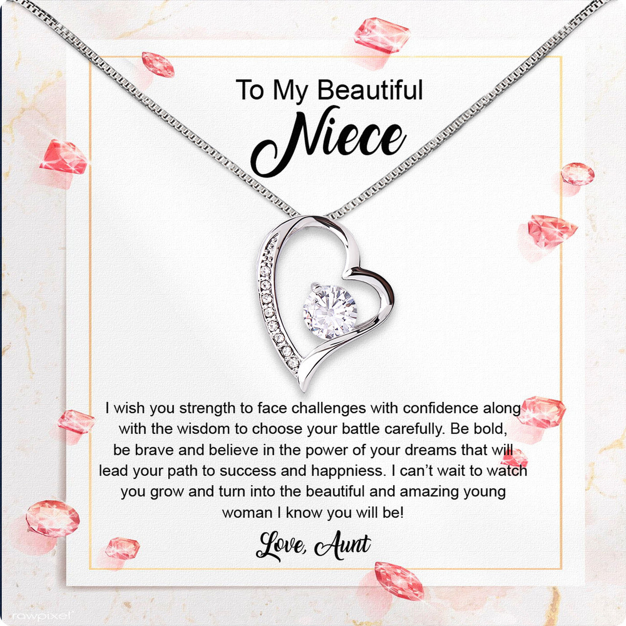 Niece Necklace: Wrap Her in Your Love, Even from Afar