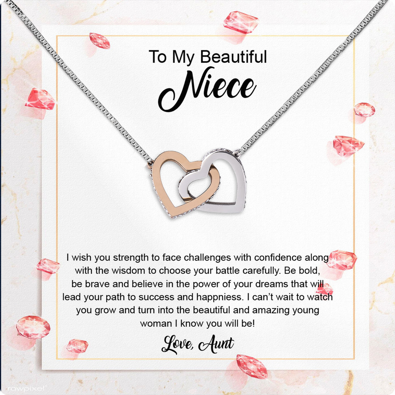 Niece Necklace: Wrap Her in Your Love, Even from Afar