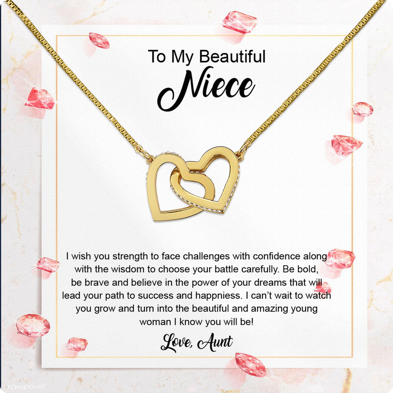 Niece Necklace: Wrap Her in Your Love, Even from Afar