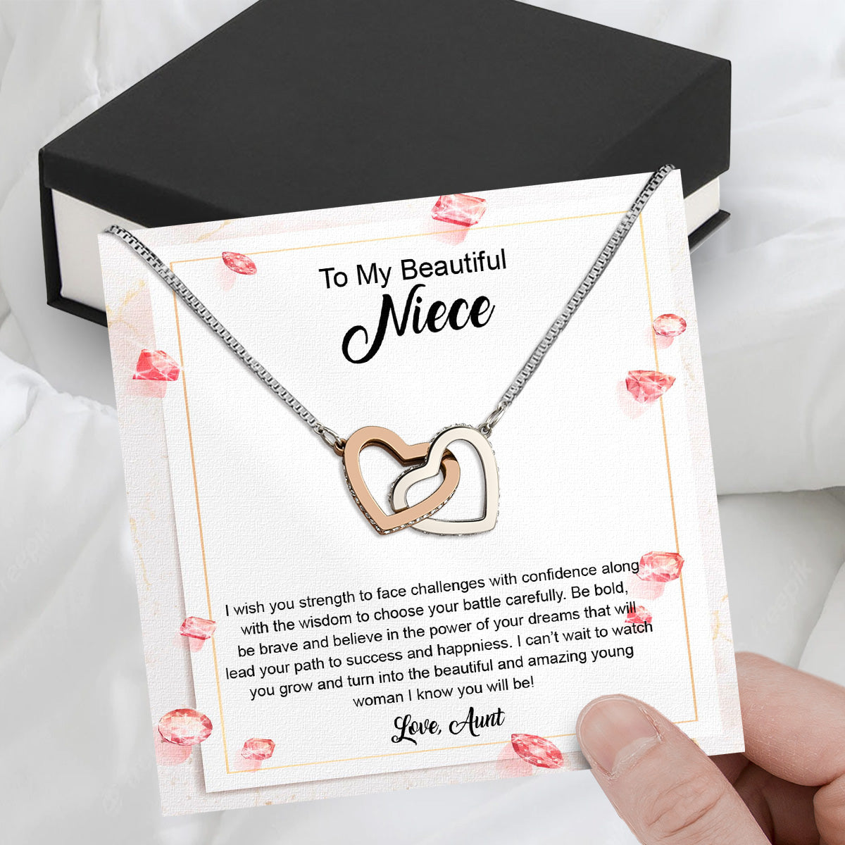 Niece Necklace: Wrap Her in Your Love, Even from Afar