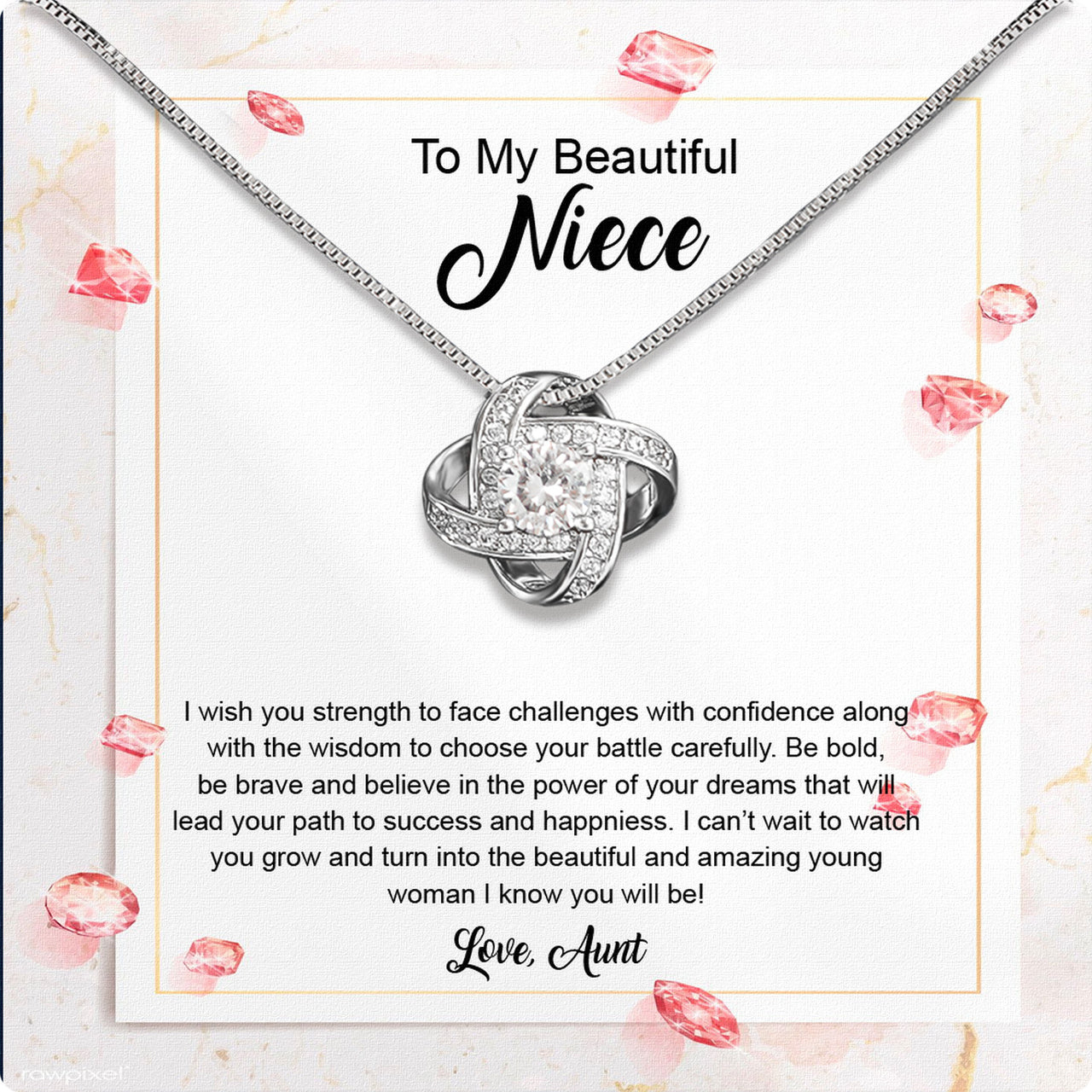 Niece Necklace: Wrap Her in Your Love, Even from Afar