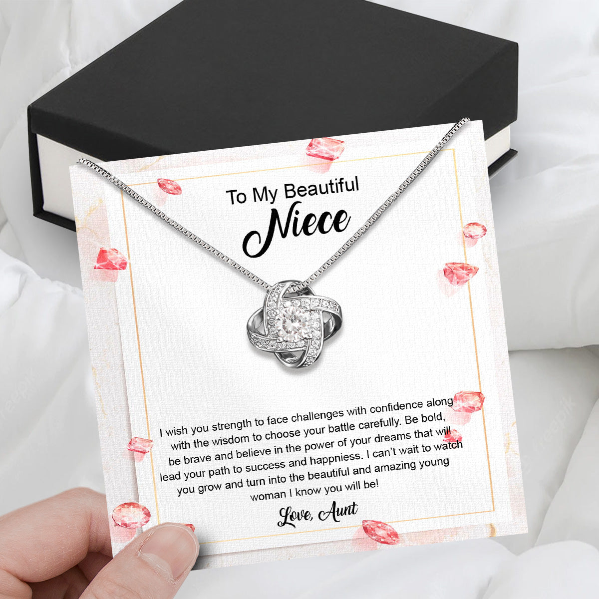 Niece Necklace: Wrap Her in Your Love, Even from Afar