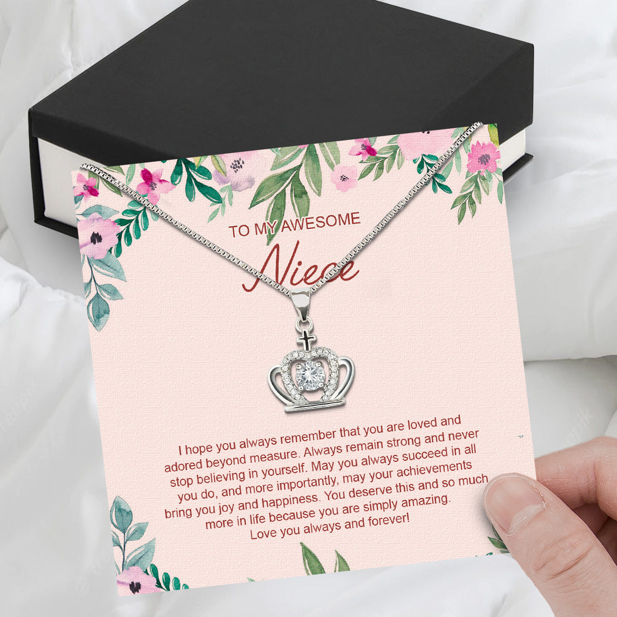 Niece Necklace: Wrap Her in Your Love, Even from Afar