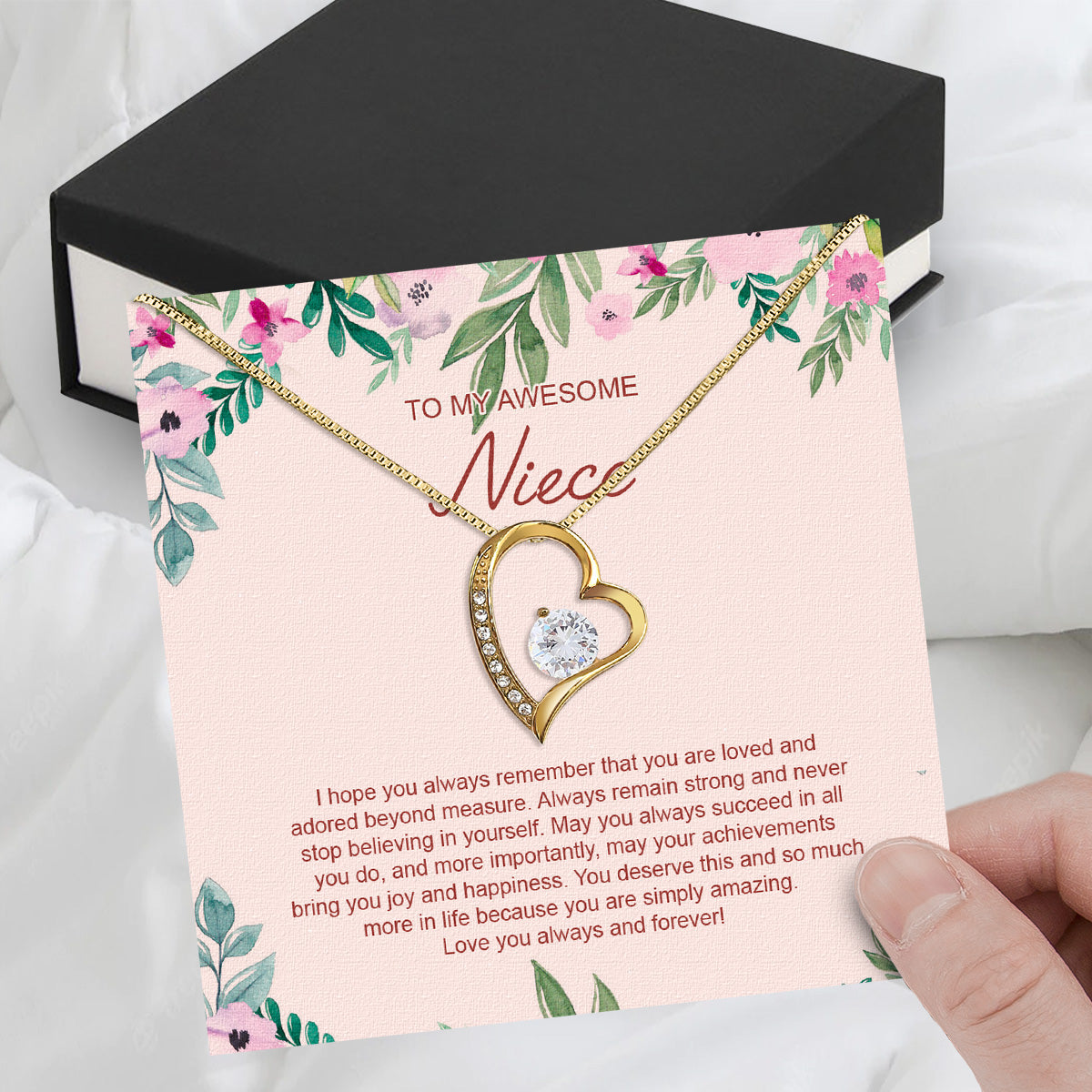 Niece Necklace: Wrap Her in Your Love, Even from Afar