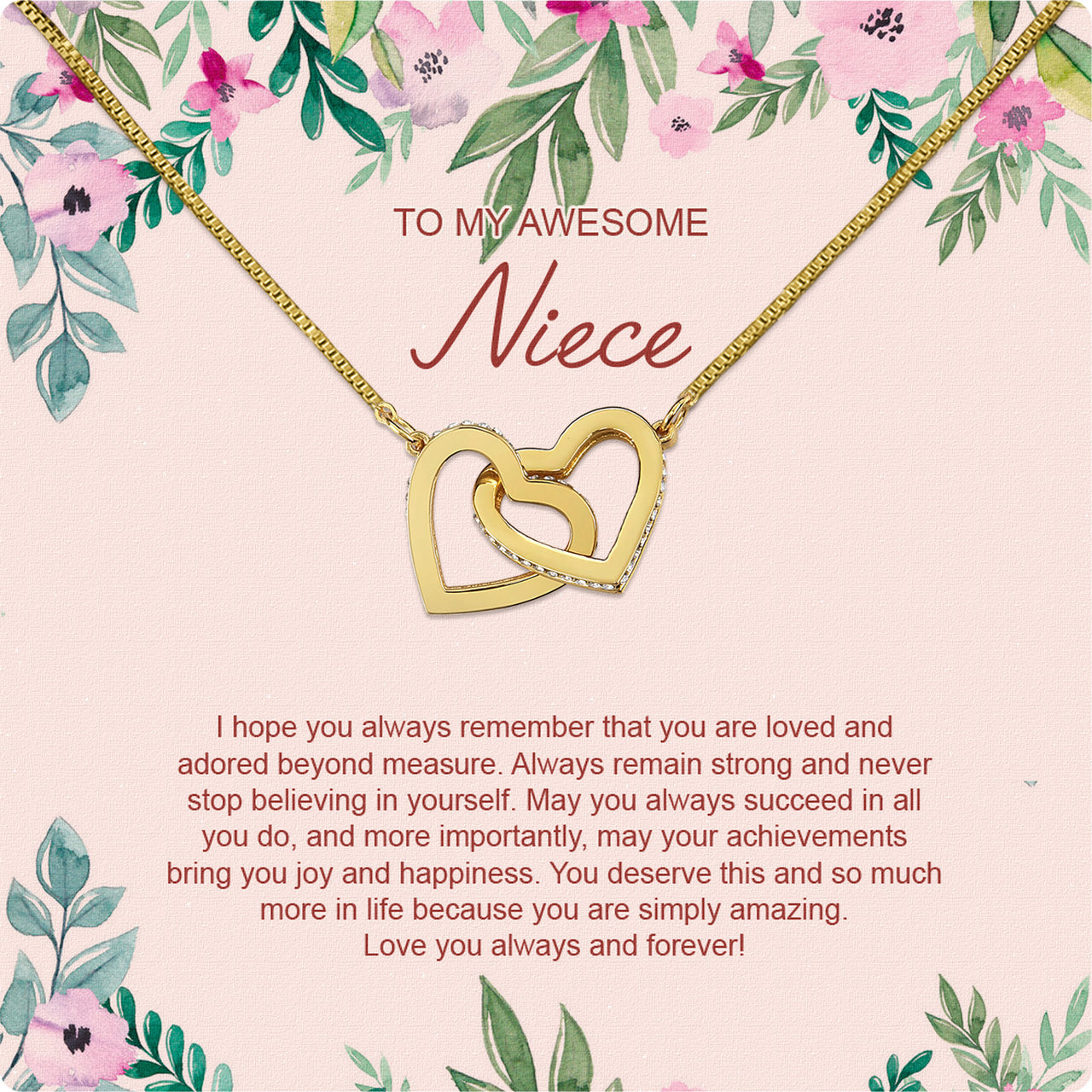 Niece Necklace: Wrap Her in Your Love, Even from Afar