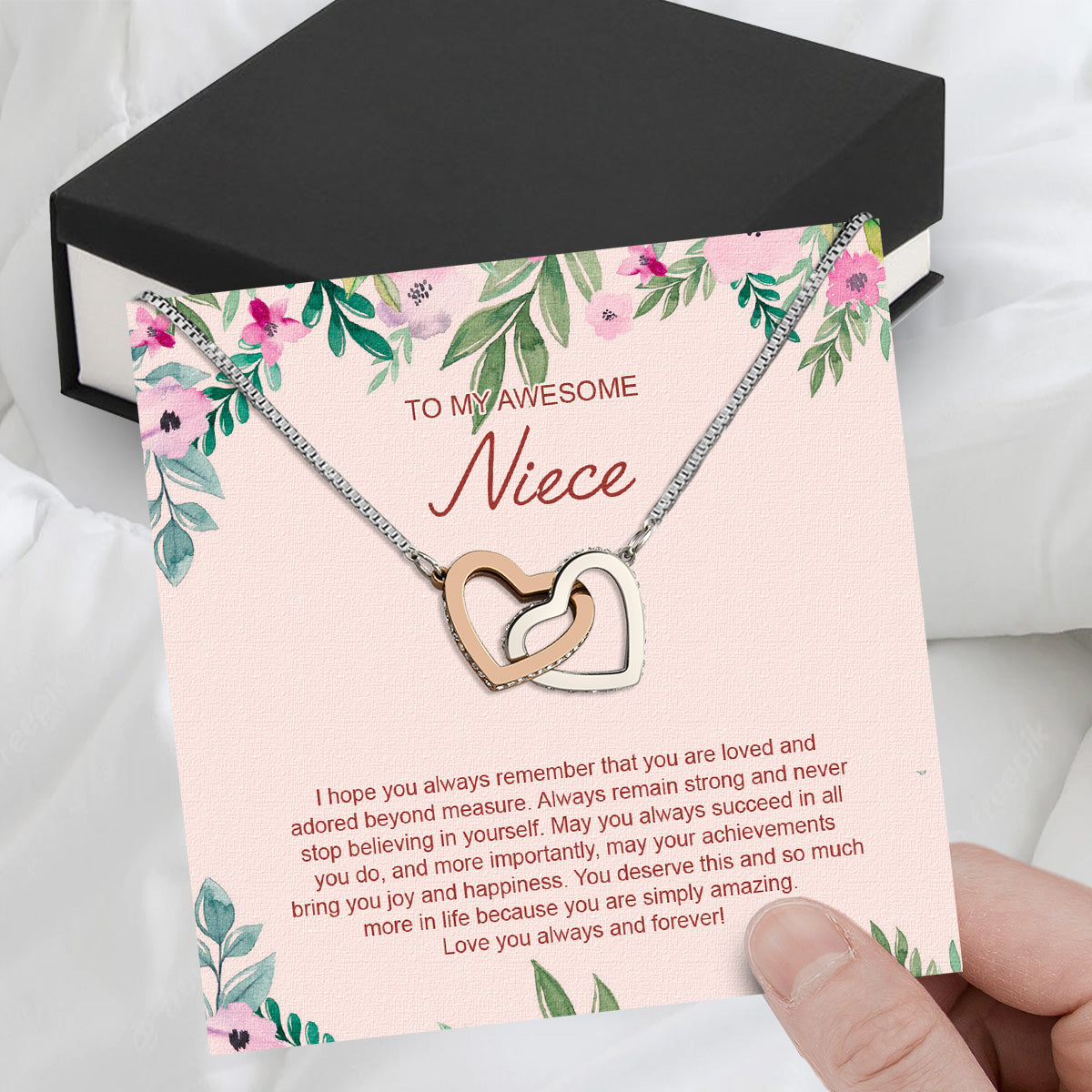 Niece Necklace: Wrap Her in Your Love, Even from Afar