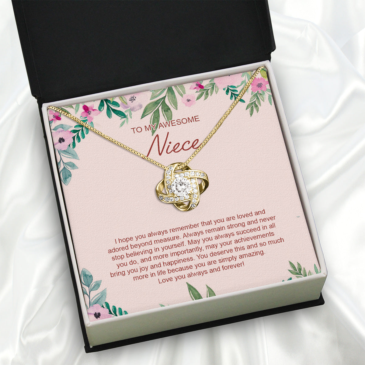 Niece Necklace: Wrap Her in Your Love, Even from Afar