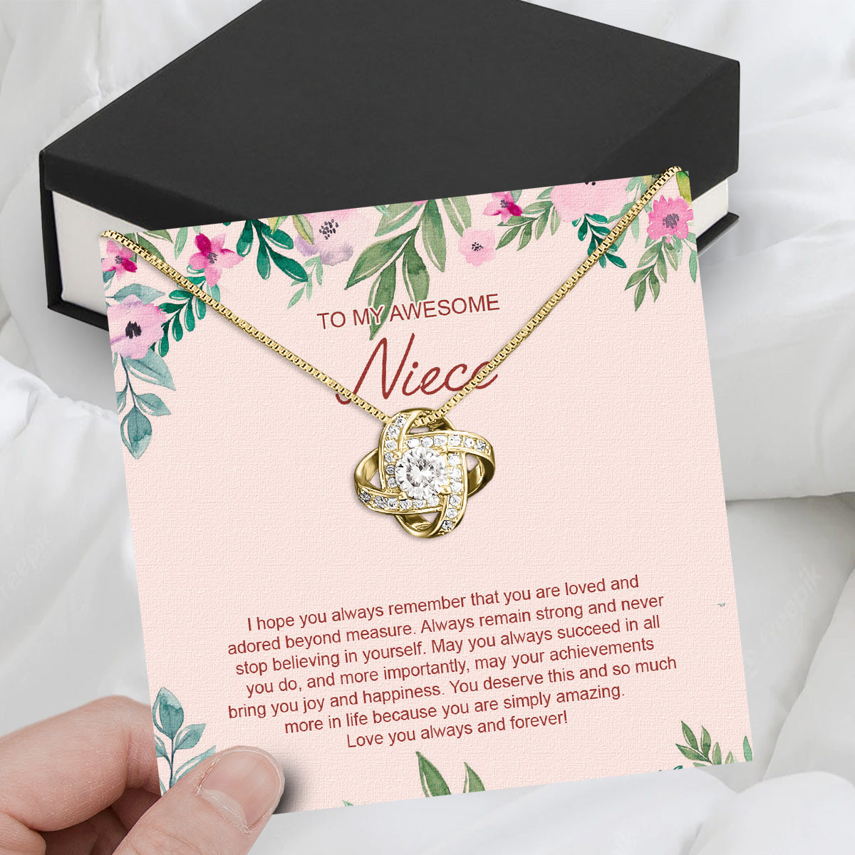 Niece Necklace: Wrap Her in Your Love, Even from Afar