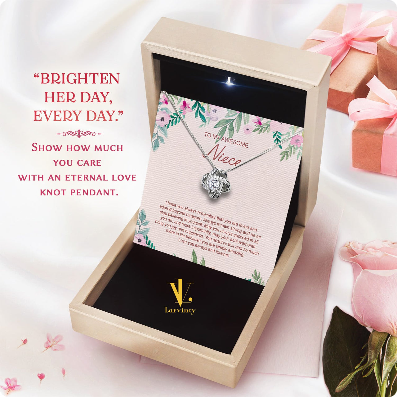 Niece Necklace: Wrap Her in Your Love, Even from Afar