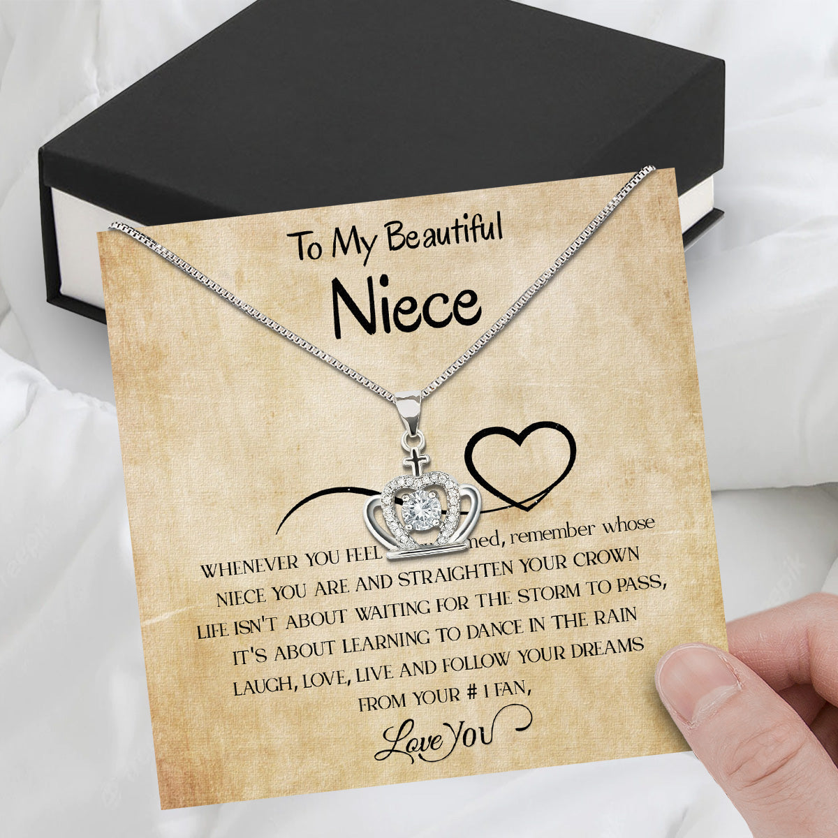 Niece Necklace: Wrap Her in Your Love, Even from Afar