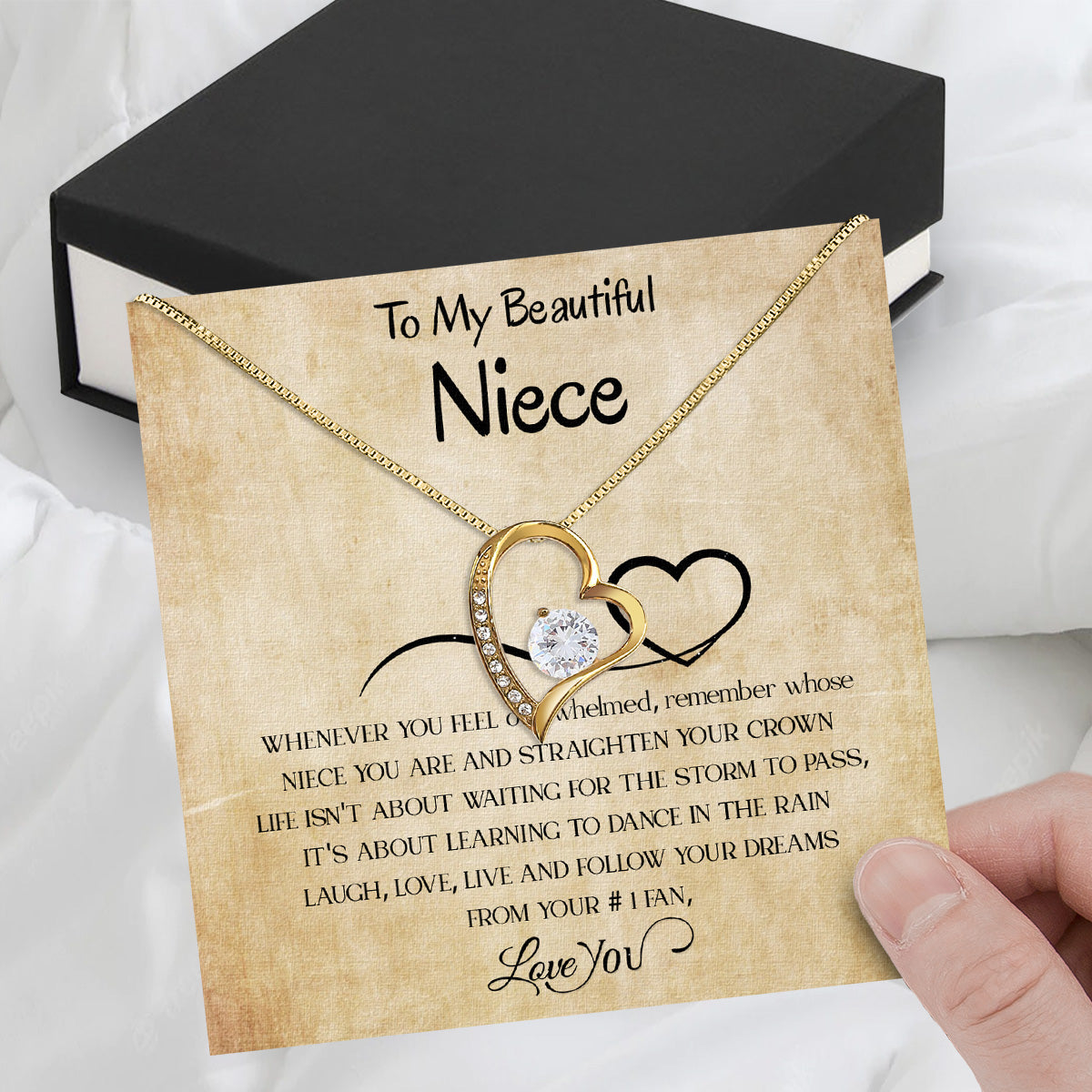 Niece Necklace: Wrap Her in Your Love, Even from Afar