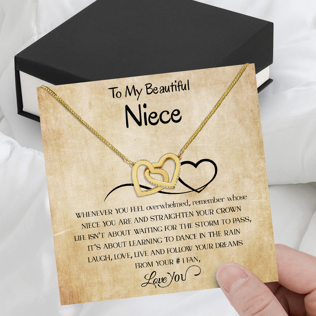 Niece Necklace: Wrap Her in Your Love, Even from Afar