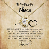 Thumbnail for Niece Necklace: Wrap Her in Your Love, Even from Afar