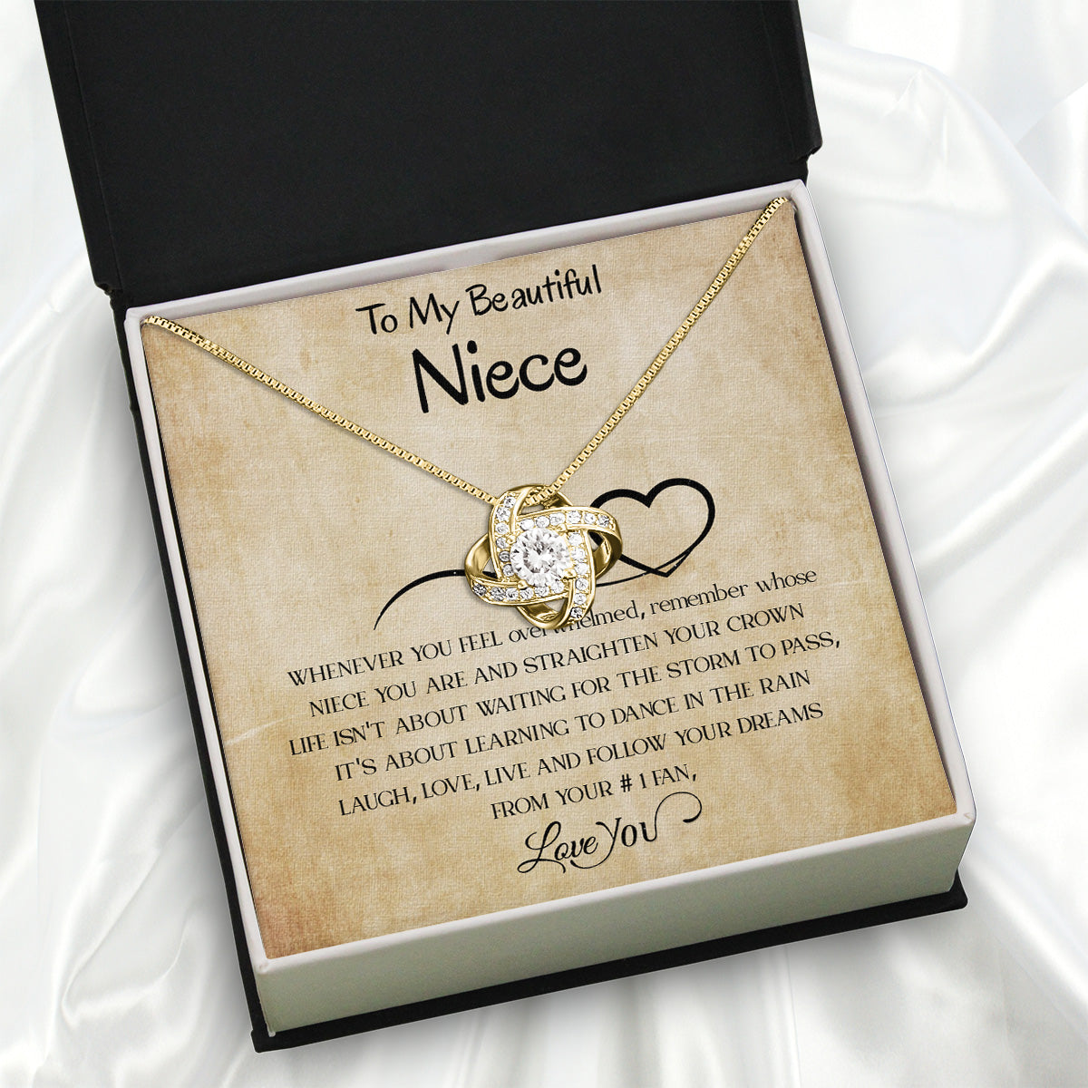 Niece Necklace: Wrap Her in Your Love, Even from Afar