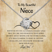 Thumbnail for Niece Necklace: Wrap Her in Your Love, Even from Afar