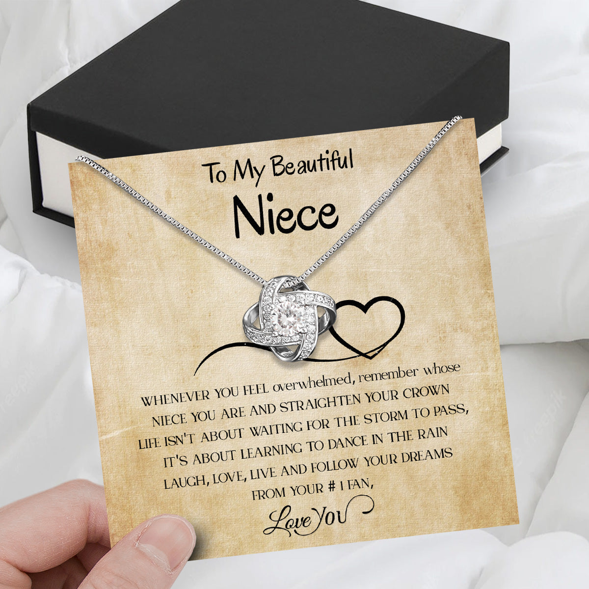 Niece Necklace: Wrap Her in Your Love, Even from Afar