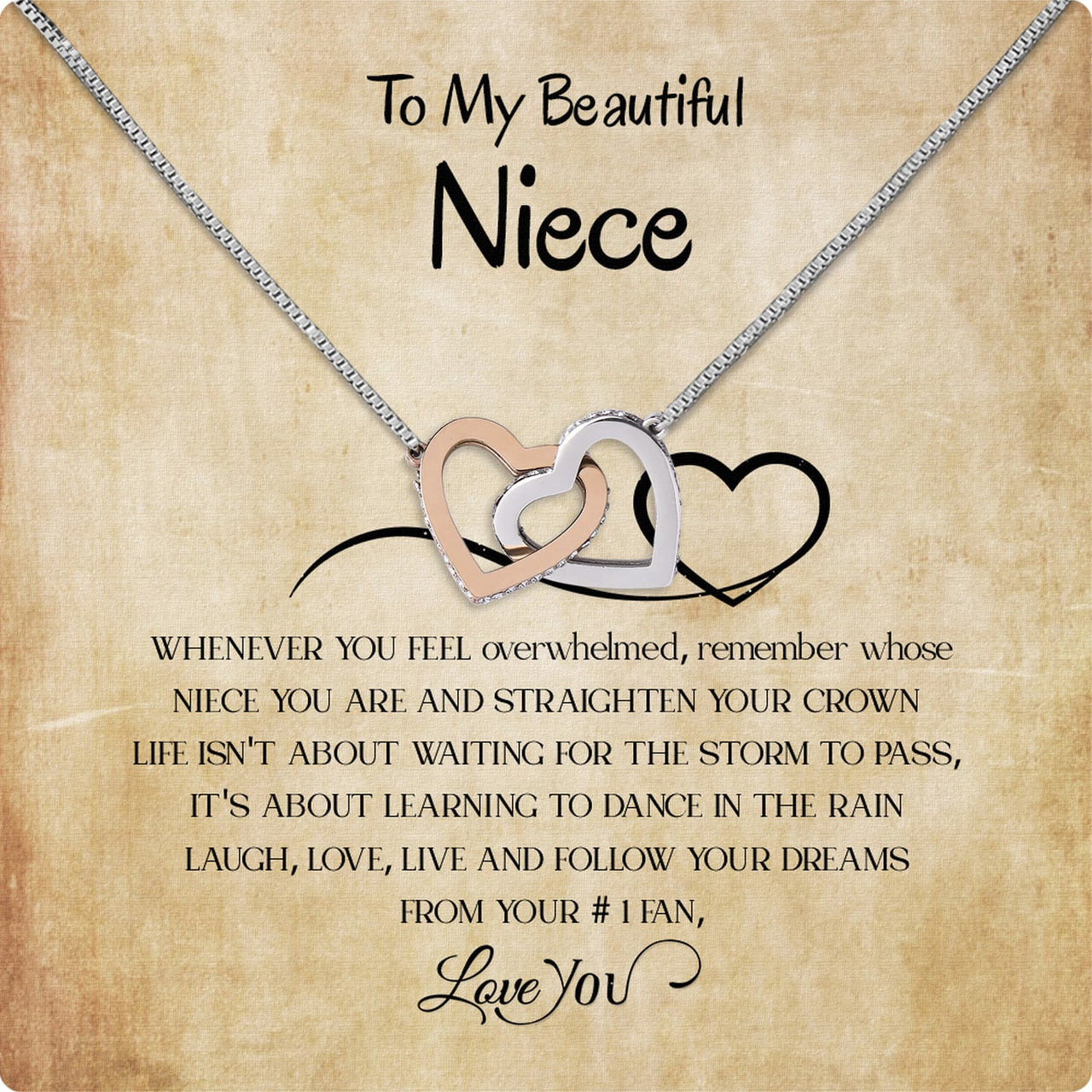 Niece Necklace: Wrap Her in Your Love, Even from Afar