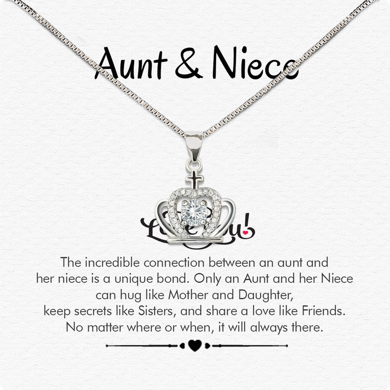 Niece Necklace: Wrap Her in Your Love, Even from Afar