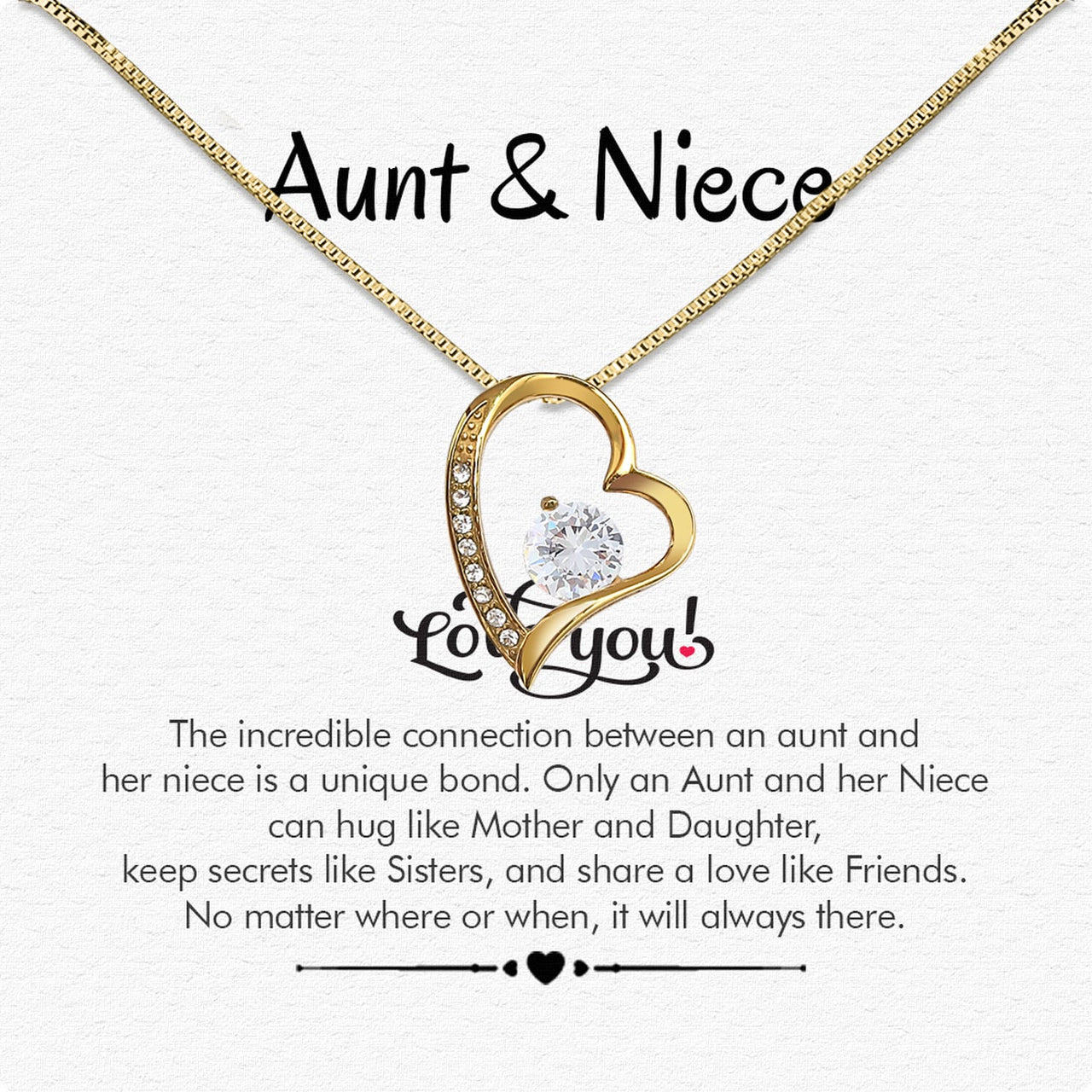 Niece Necklace: Wrap Her in Your Love, Even from Afar