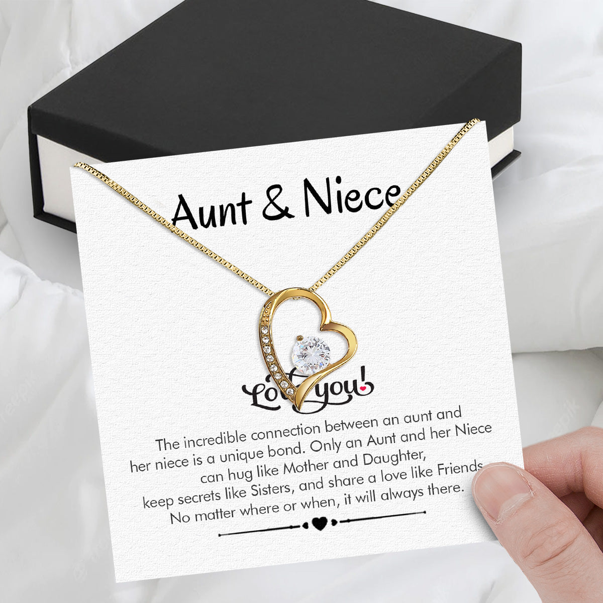 Niece Necklace: Wrap Her in Your Love, Even from Afar