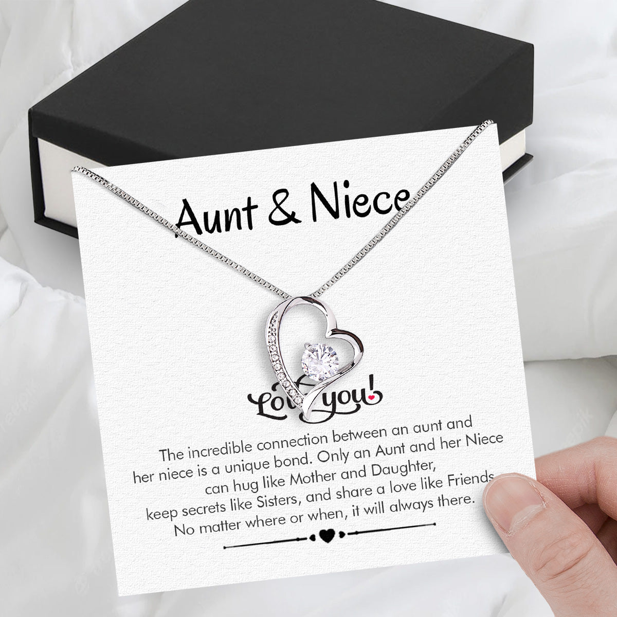 Niece Necklace: Wrap Her in Your Love, Even from Afar