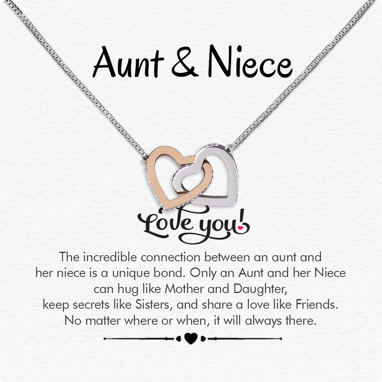 Niece Necklace: Wrap Her in Your Love, Even from Afar