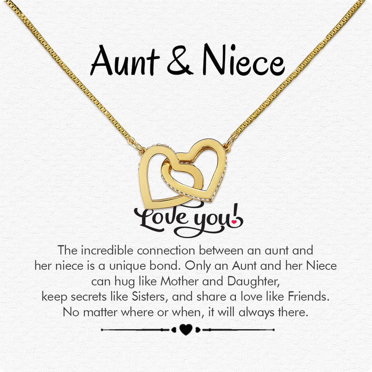 Niece Necklace: Wrap Her in Your Love, Even from Afar